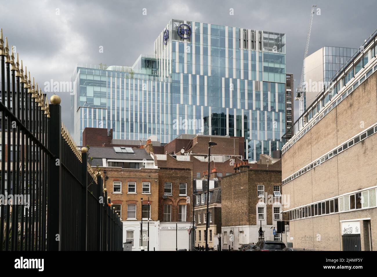 BT - One braham headquarter, aldgate, whitechapel, london, england Stock Photo