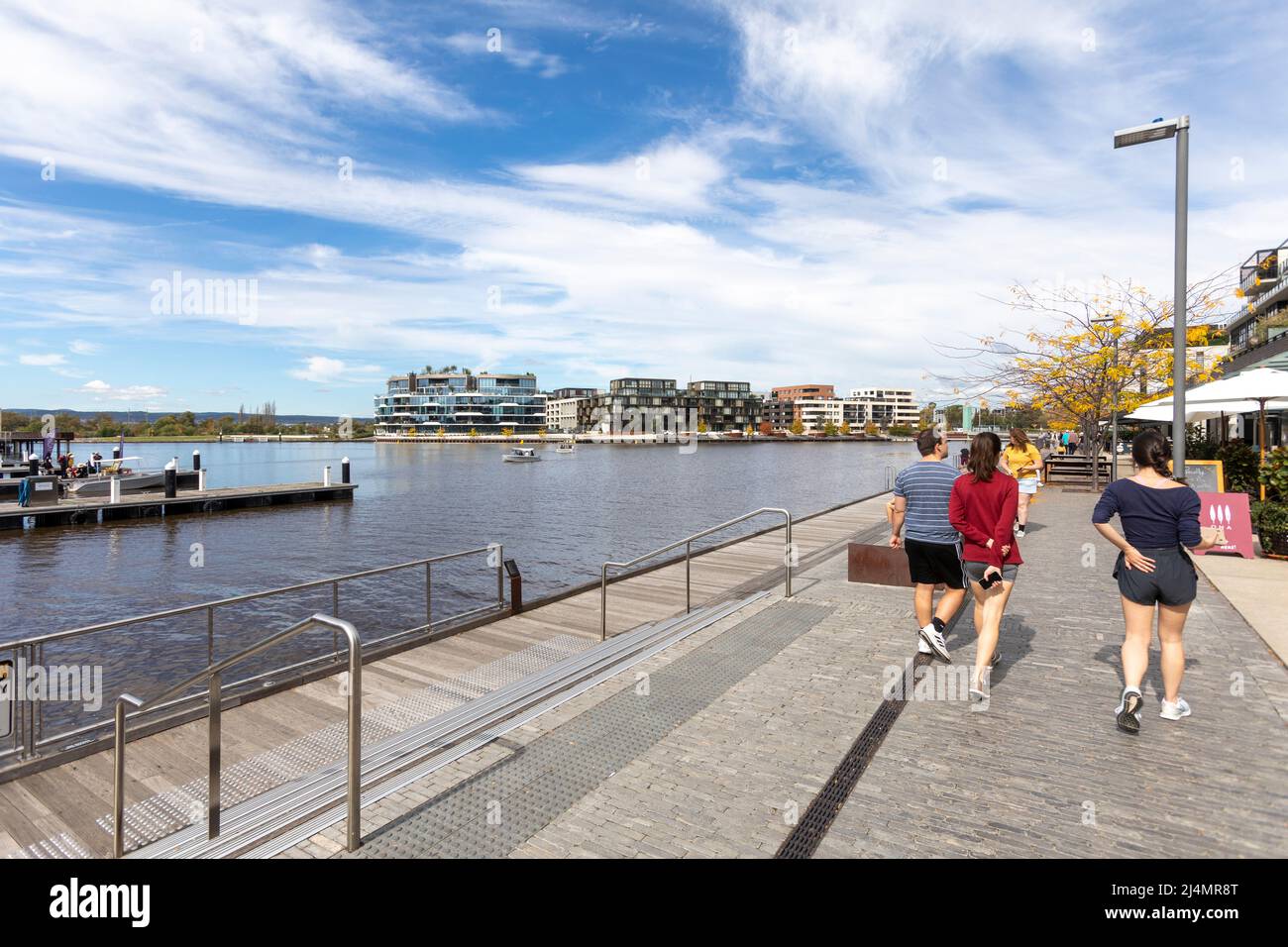 Kingston foreshore in Canberra,ACT,Australia Stock Photo Alamy