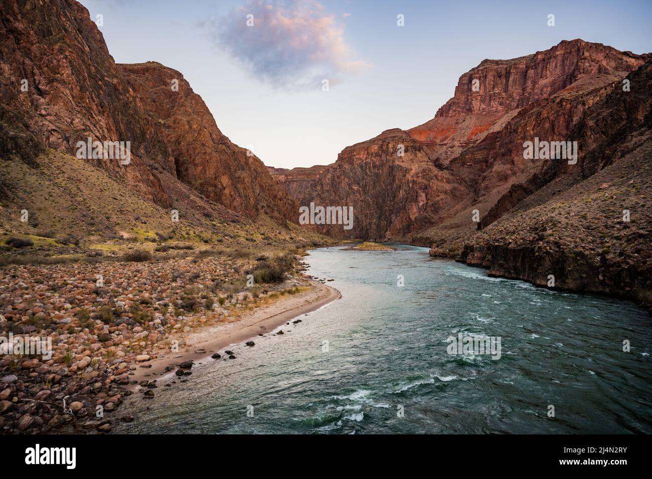 Colorado River Continuing The Neverending Process of Erosion In The ...