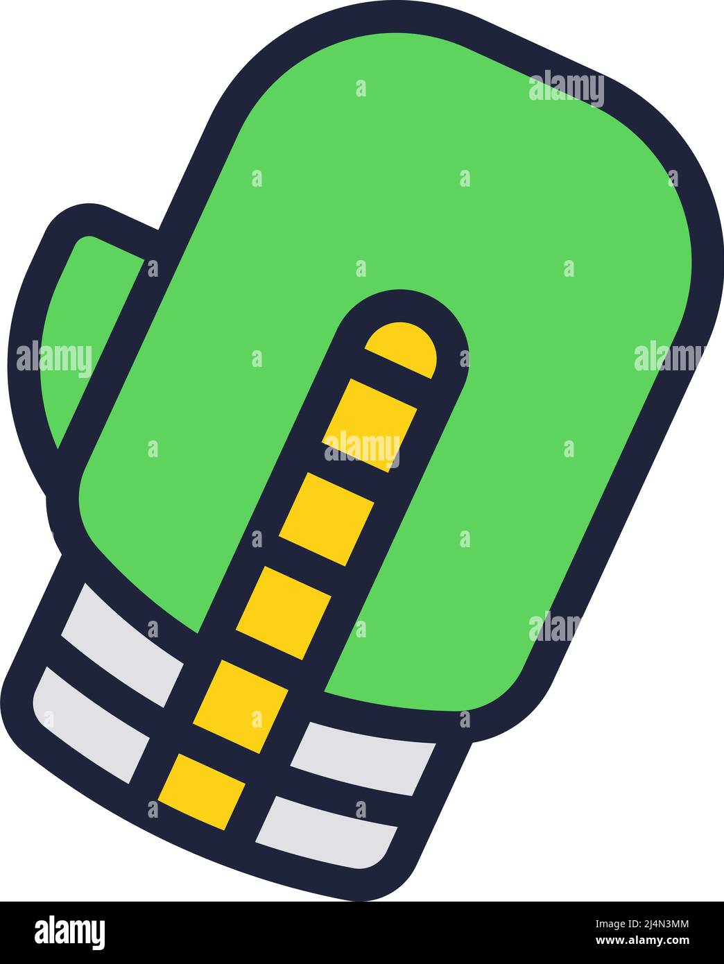 Boxing glove vector icon isolated on white Stock Vector Image & Art - Alamy