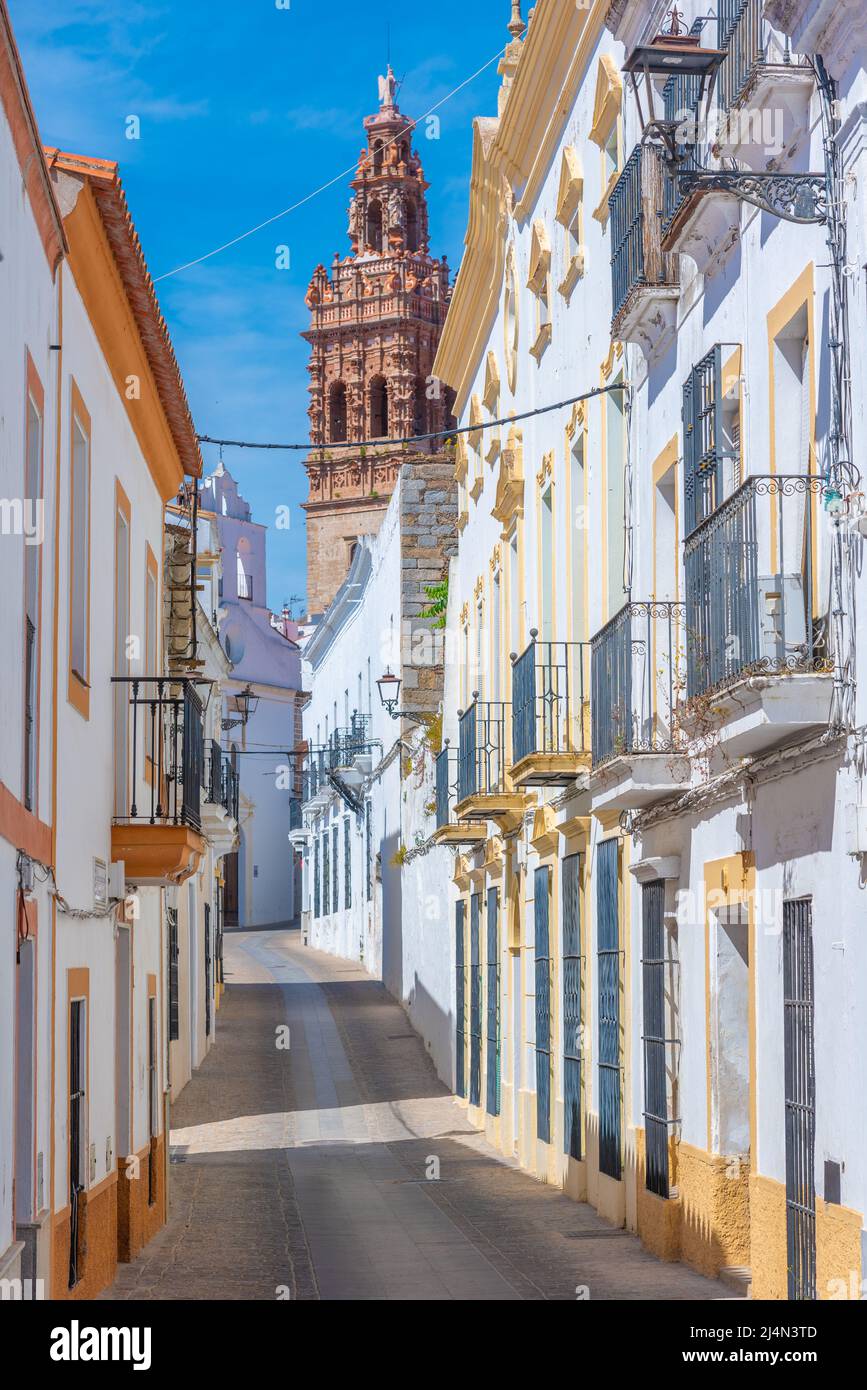 White Street In The Old Town Of Spanish City Jerez De Los Caballeros white-street-in-the-old-town-of-spanish-city-jerez-de-los-caballeros