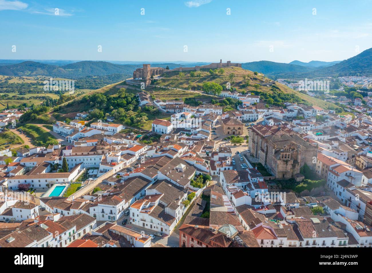 Aracena town square hi-res stock photography and images - Alamy