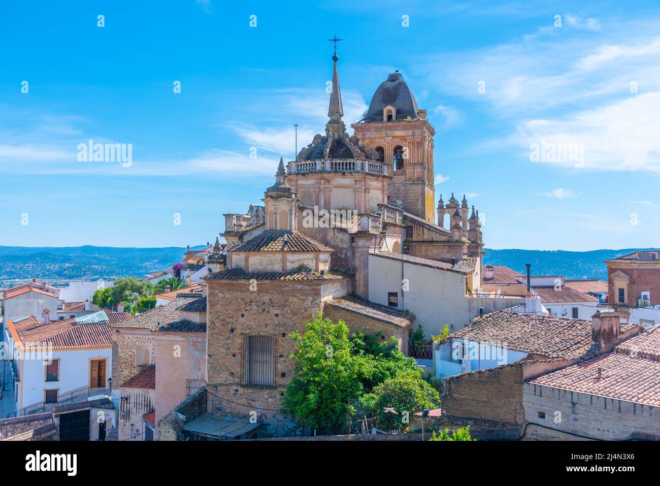 Santa Maria de la encarnacion church in the old town of Spanish city ...