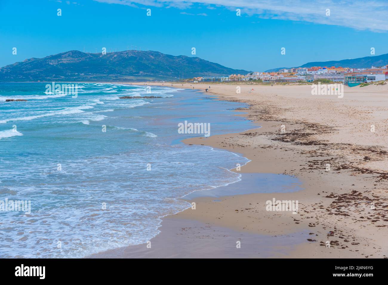 playa-de-los-lances-in-spanish-town-tarifa-stock-photo-alamy