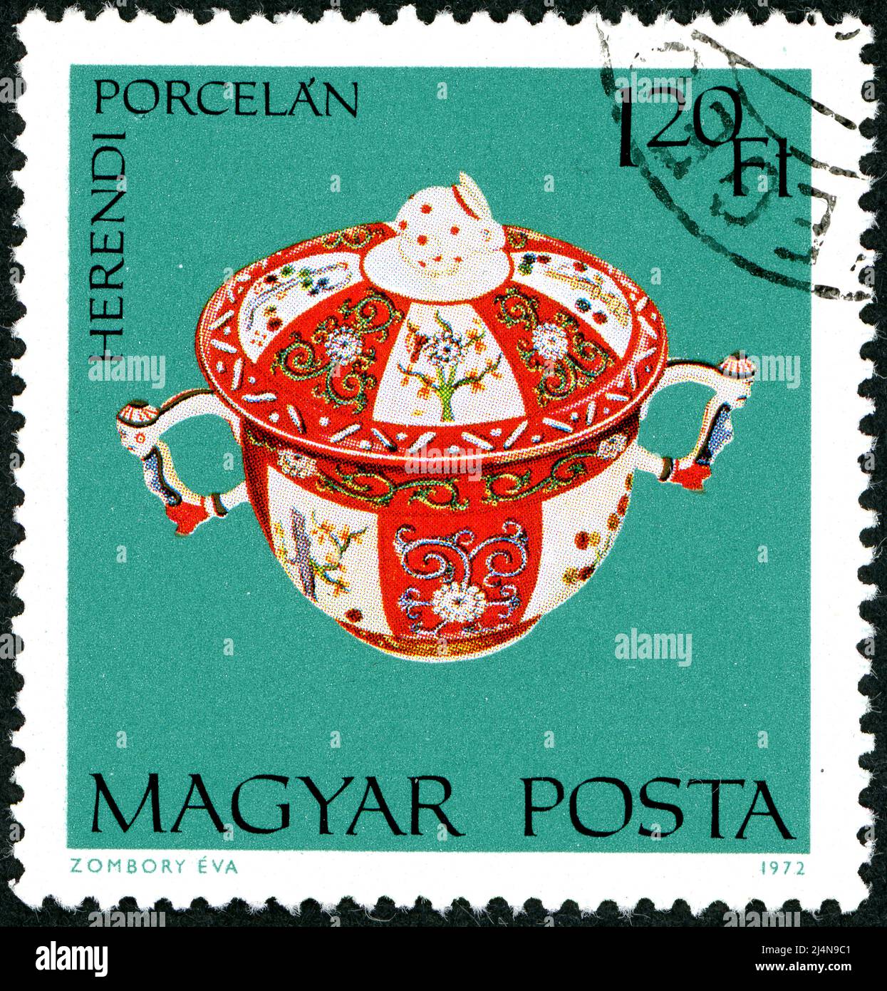 HUNGARY CIRCA 1972 Postage stamp printed in Hungary, dedicated to