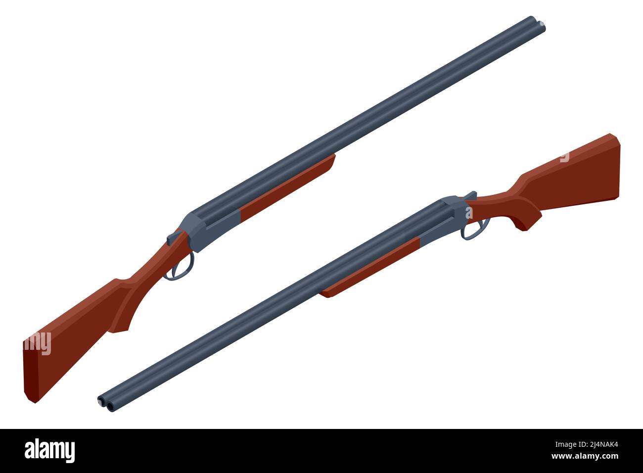 Lever action rifle Stock Vector Images Alamy