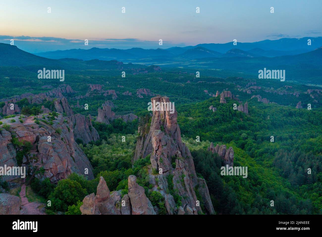 Rock formations called Belogradchik rocks in Bulgaria Stock Photo - Alamy