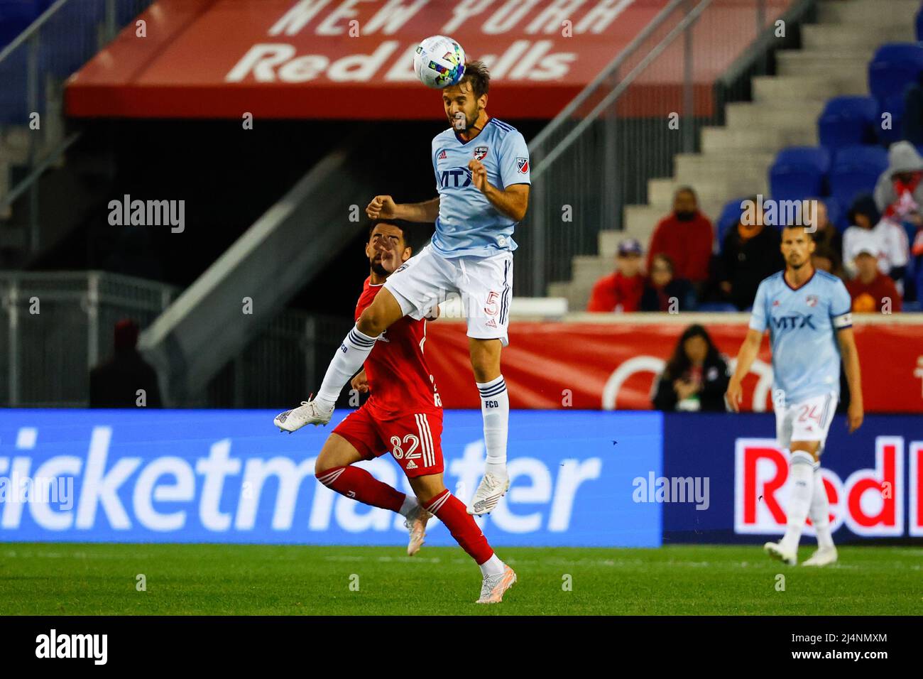 HARRISON, NJ - APRIL 16: FC Dallas midfielder Facundo Quignon (5