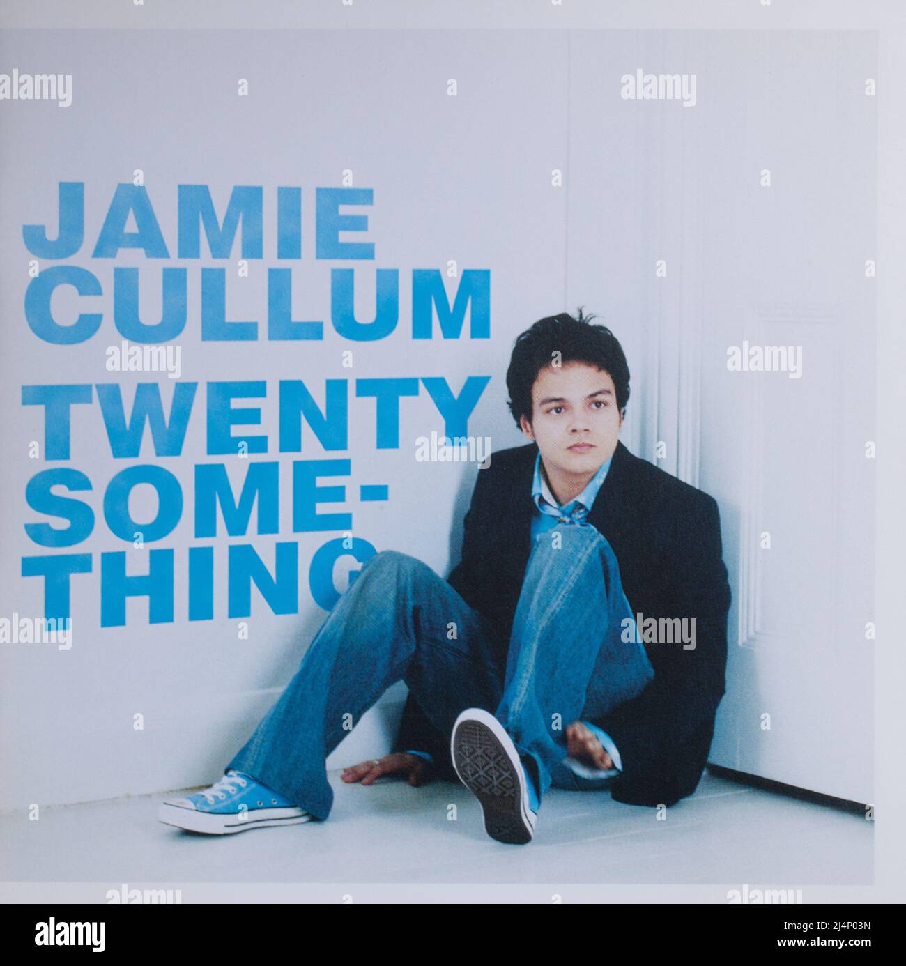 The CD album cover to Twenty Some-thing by Jamie Cullum Stock Photo