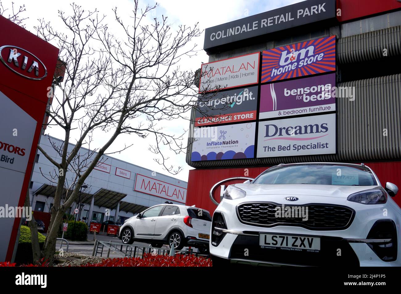 Kia car dealership in colindale hires stock photography and images Alamy
