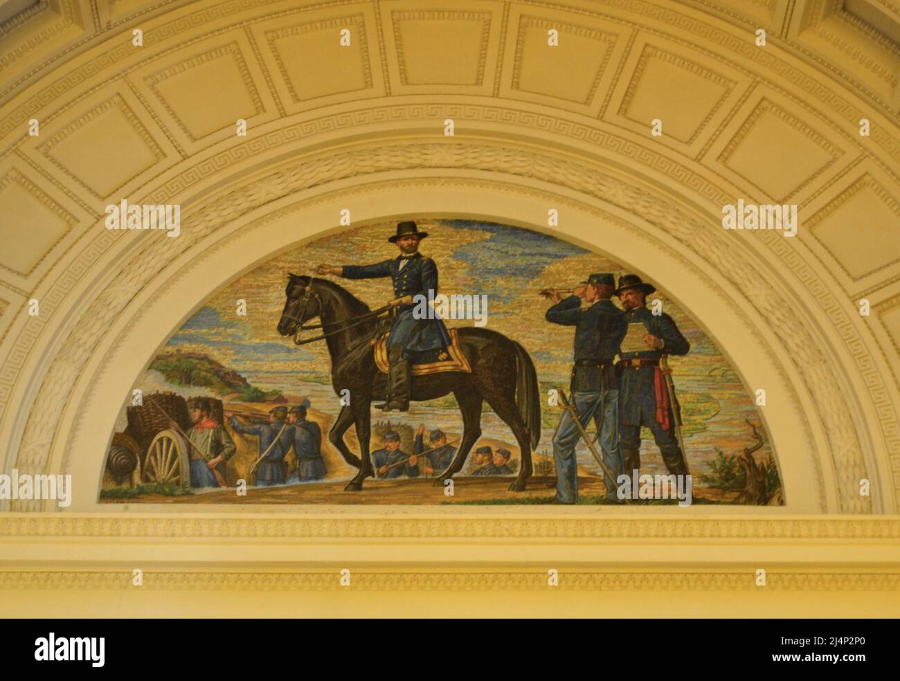 Tomb of Ulysses S. Grant and his wife, NYC Stock Photo Alamy