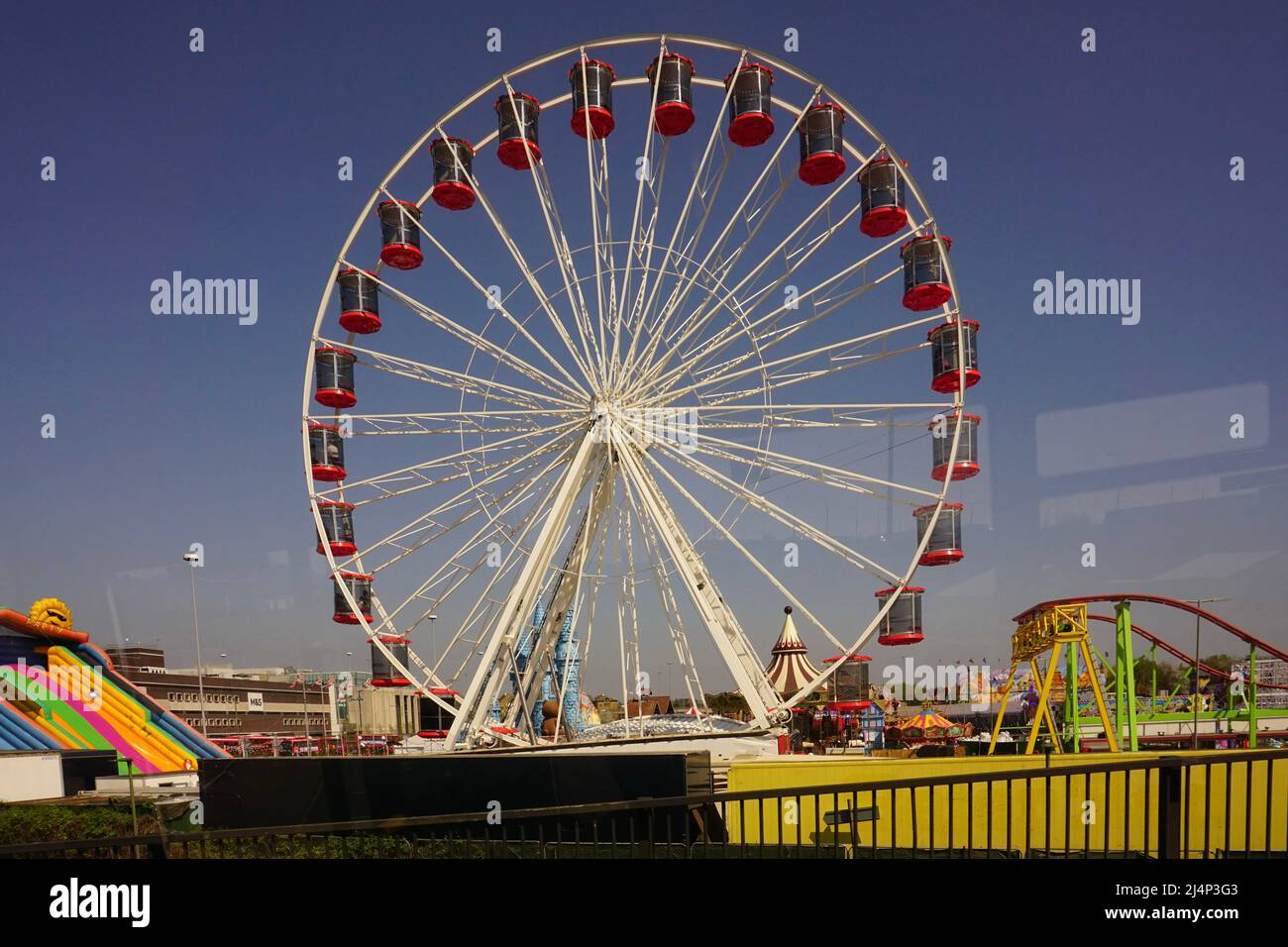 Spring Festival fun fair at Brent Cross, London, United Kingdom Stock