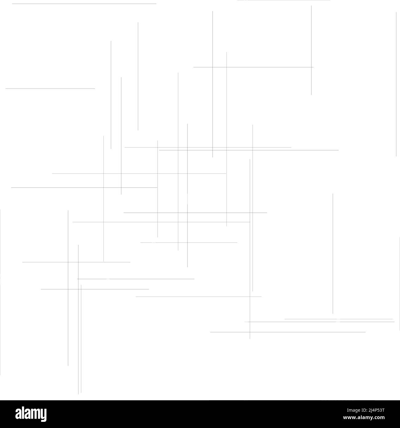 Random lines, stripes abstract geometric vector illustration. Stock ...