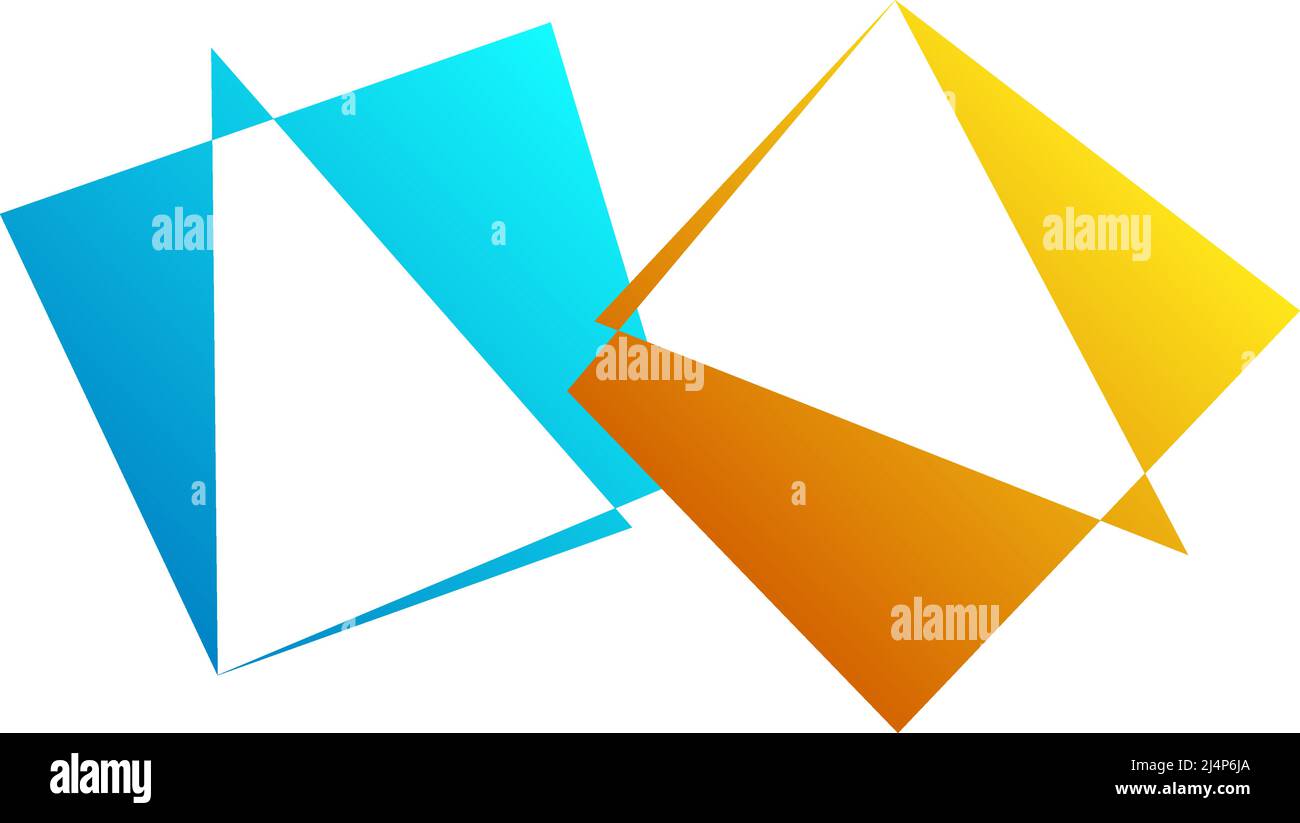 Random abstract geometric vector element. Stock vector illustration ...