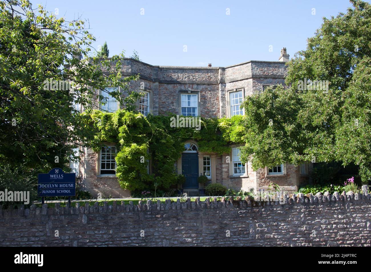 The Jocelyn House Junior school in Wells, Somerset in the United Kingdom Stock Photo