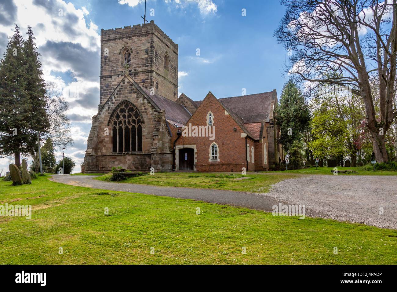 Church of St. Augustine in Droitwich Spa, Worcestershire, England Stock Photo Alamy