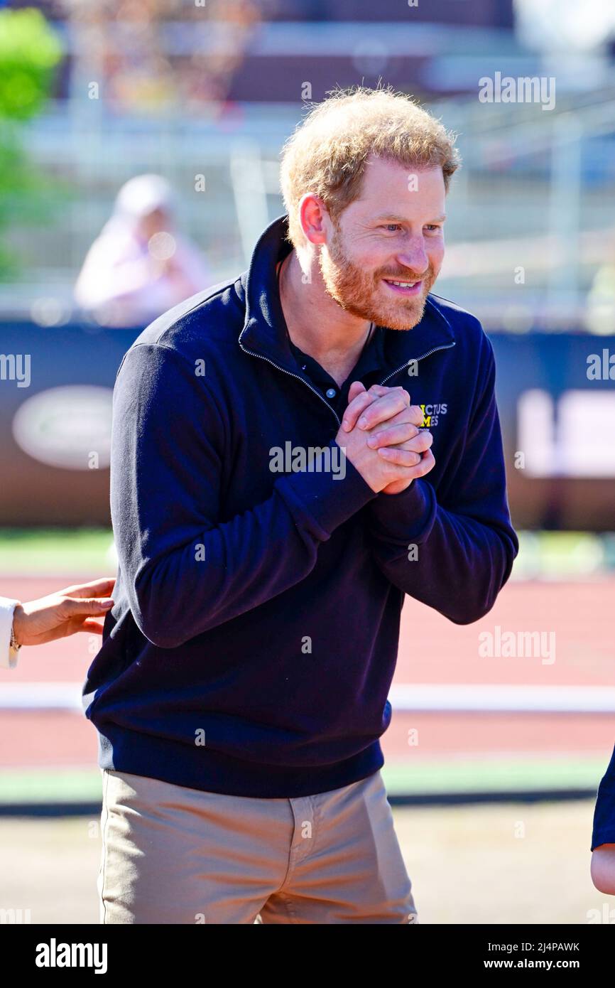 Prince Harry, Duke of Sussex at the 5th edition of the Invictus Games