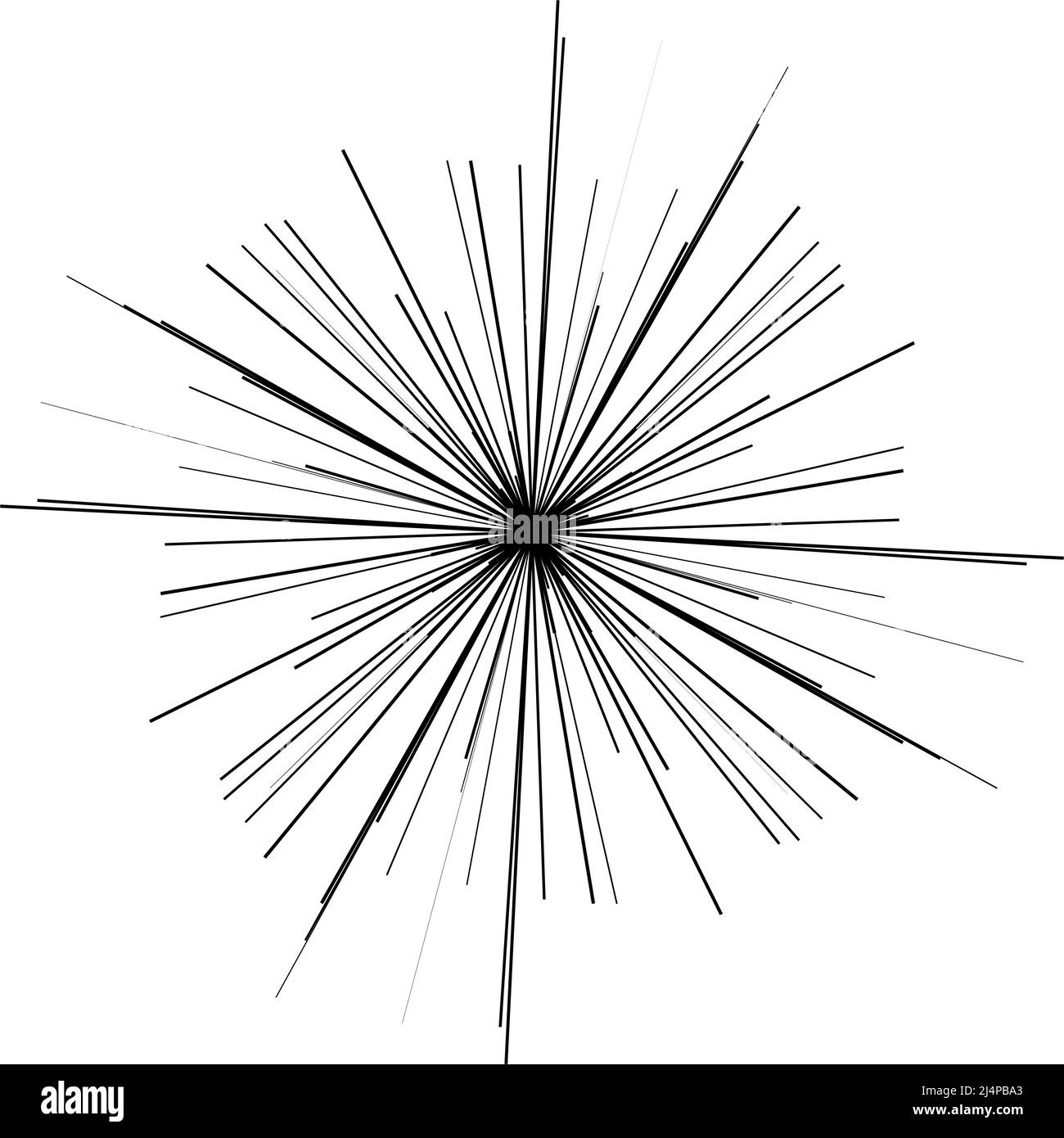 Random Radiating Patterns Random radiating lines. Starburst, sunburst stripes. Beams, rays ...