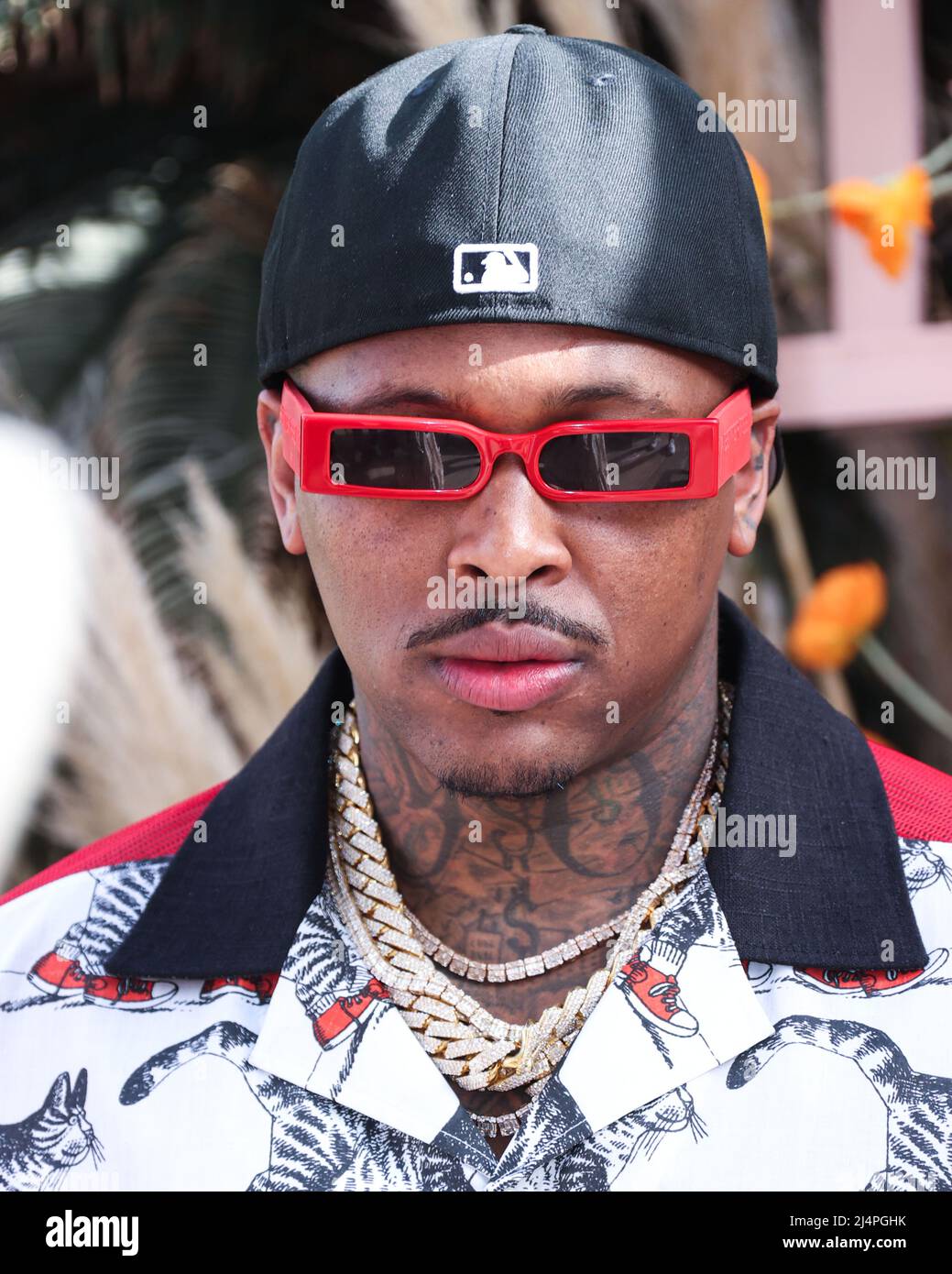 La Quinta United States 16th Apr 22 La Quinta Riverside California Usa April 16 American Rapper Yg Keenon Dequan Ray Jackson Attends Revolve X The H Wood Group Present Revolve Festival 22