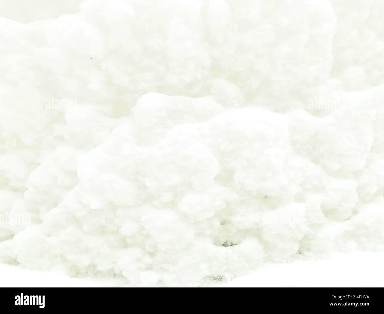 White snow natural background. Texture of winter snow surface. Abstract snowy pattern. Stock Photo