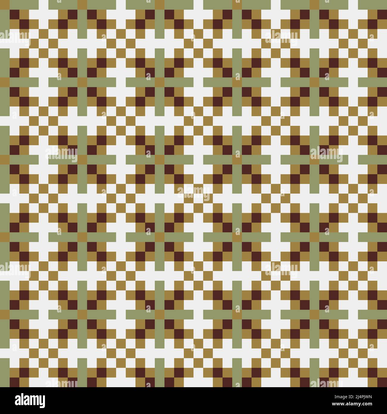 Abstract Cross-Pattern Dotted generative computational art illustration ...