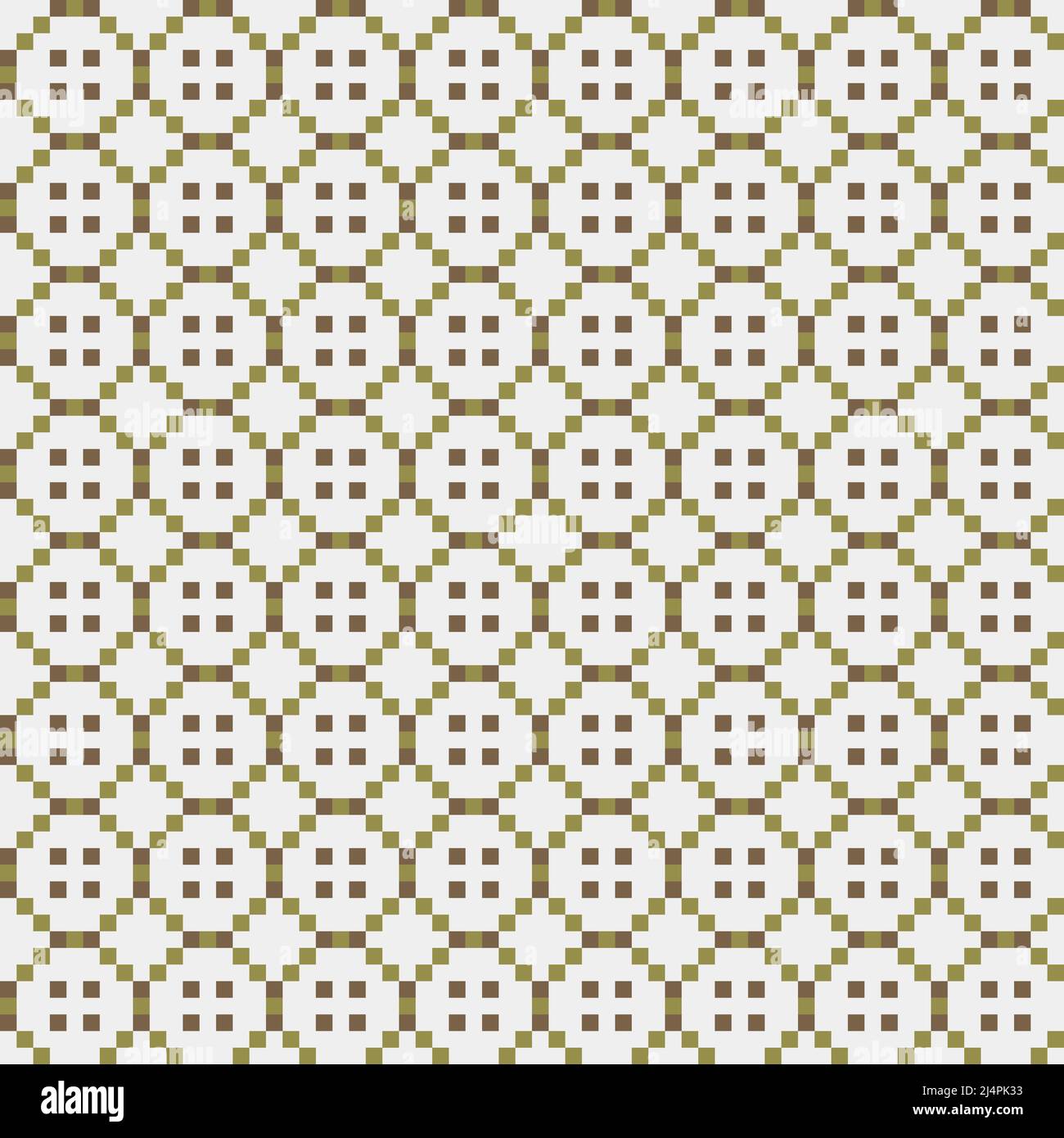 Abstract Cross-Pattern Dotted generative computational art illustration ...