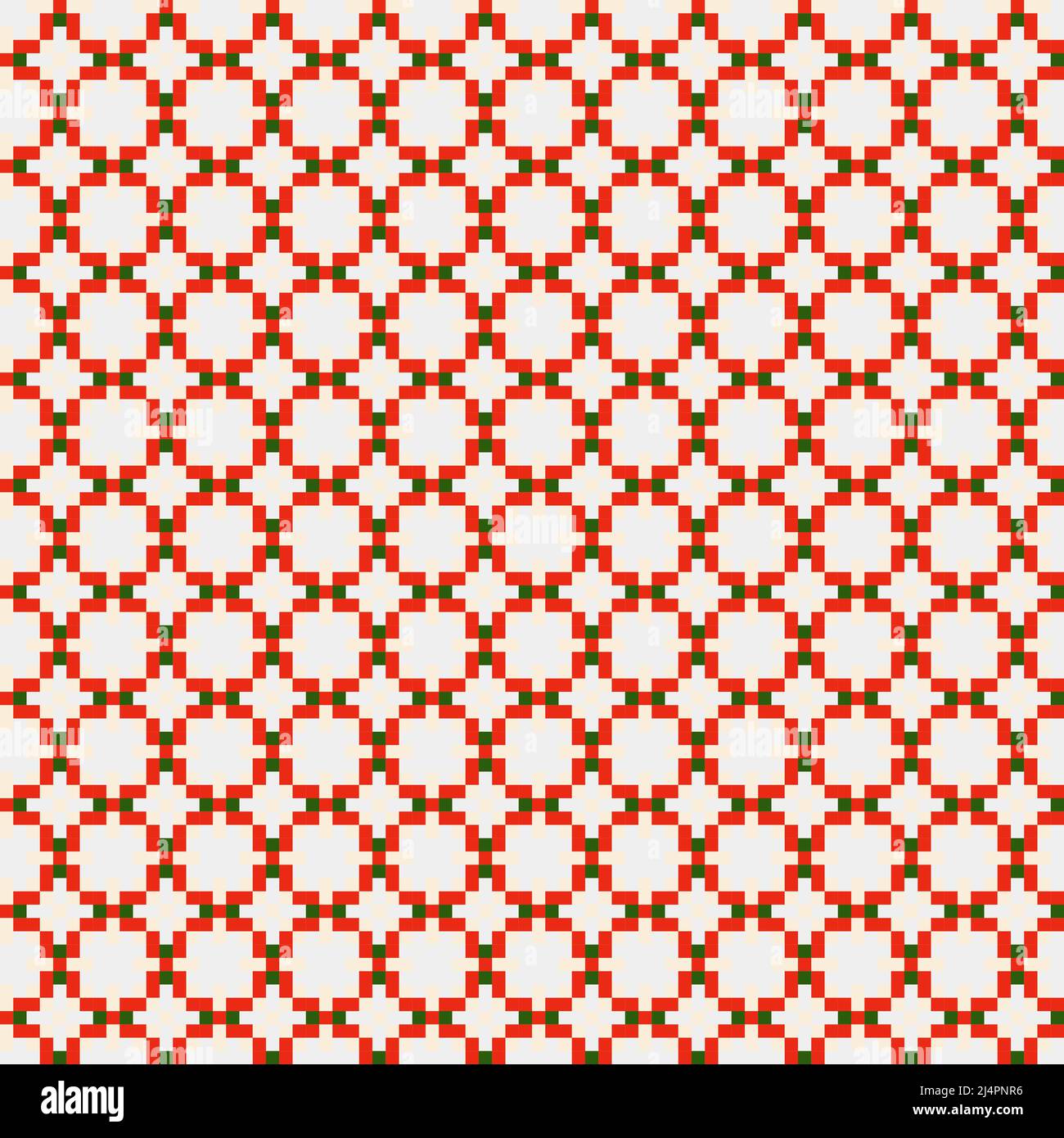 Abstract Cross-Pattern Dotted generative computational art illustration ...