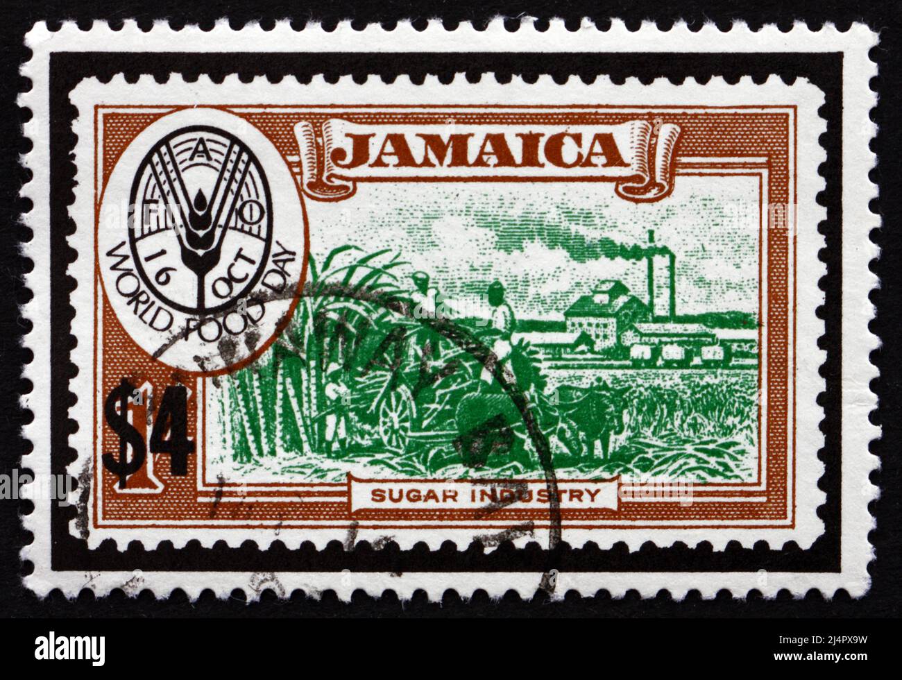 JAMAICA CIRCA 1981 a stamp printed in Jamaica shows World Food Day