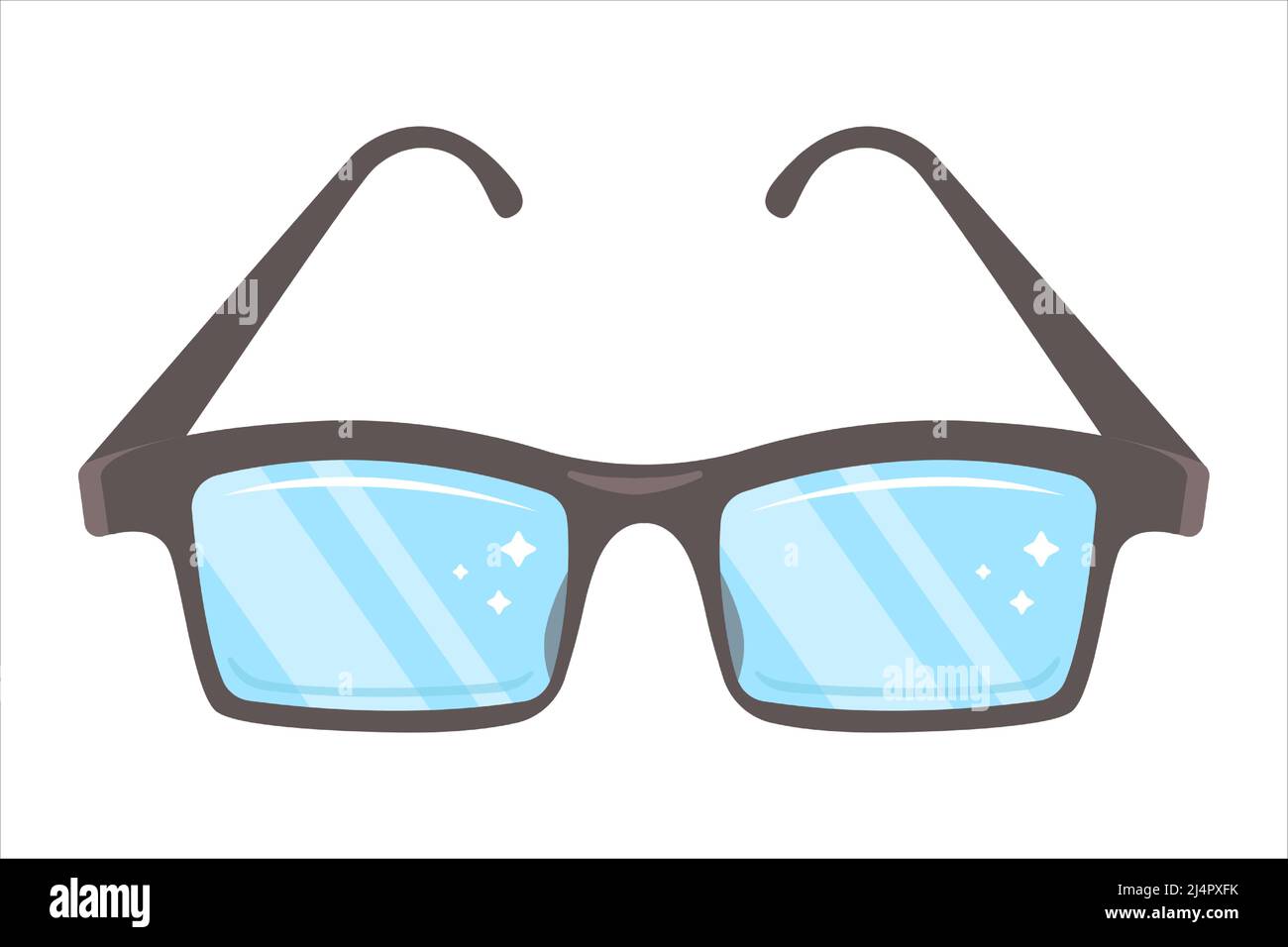 medical black reading glasses. accessory for visually impaired people