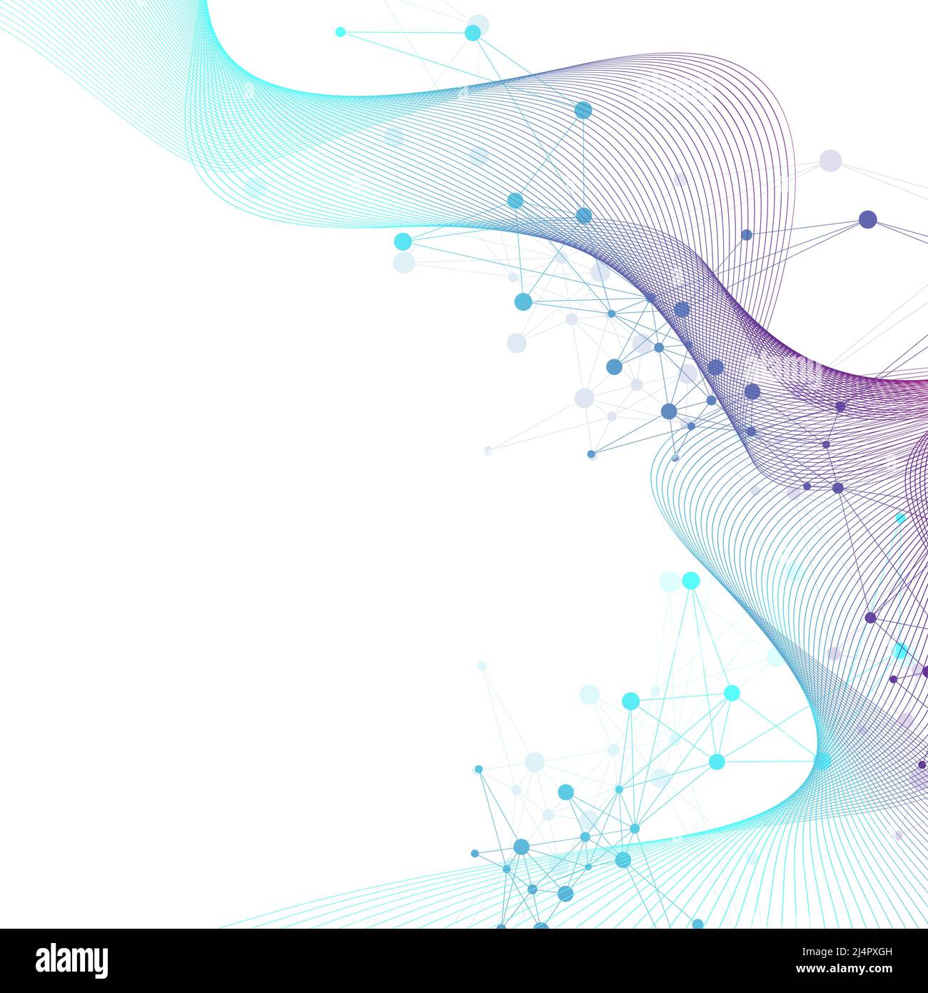 Medical abstract background with health care icons. Medical technology ...