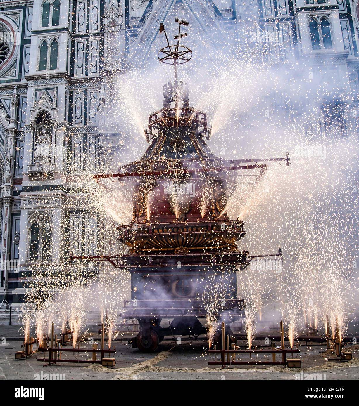 lo scoppio del carro firenze
