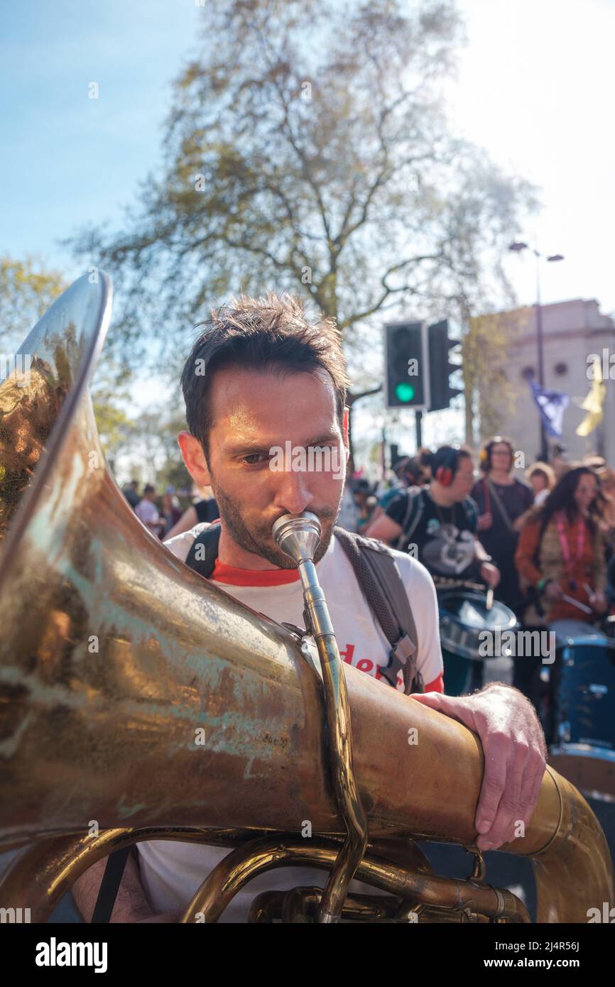 Extinction Rebellion blocked Marble Arch Junction and prolific Climate ...