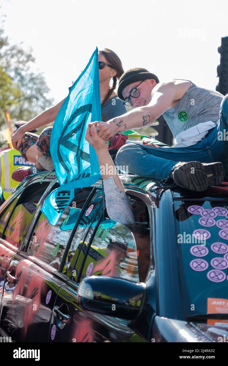 Extinction Rebellion blocked Marble Arch Junction and prolific Climate ...