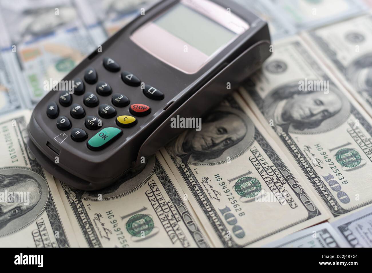 Terminal For Cashless Payments Concept Refusal Of Cash Transactions Terminal For Cashless Payments Concept Refusal Of Cash Transactions