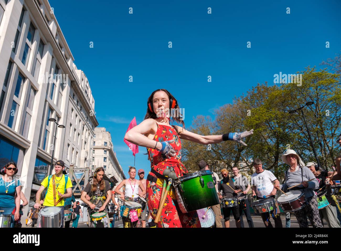 Extinction Rebellion blocked Marble Arch Junction and prolific Climate ...