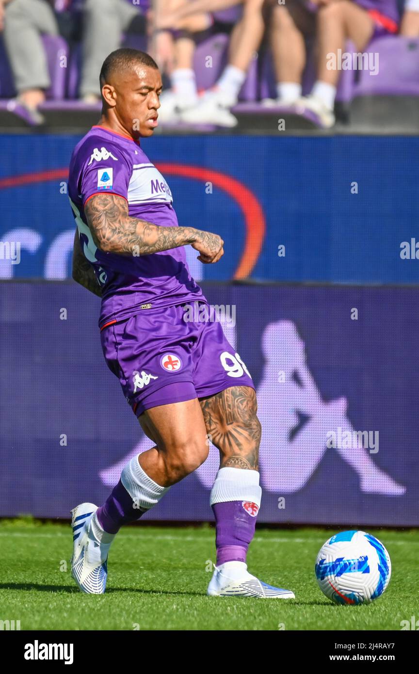 Florence, Italy. 16th Apr, 2022. Igor (Fiorentina) during ACF Fiorentina vs  Venezia FC, italian soccer Serie A match in Florence, Italy, April 16 2022  Credit: Independent Photo Agency/Alamy Live News Stock Photo - Alamy