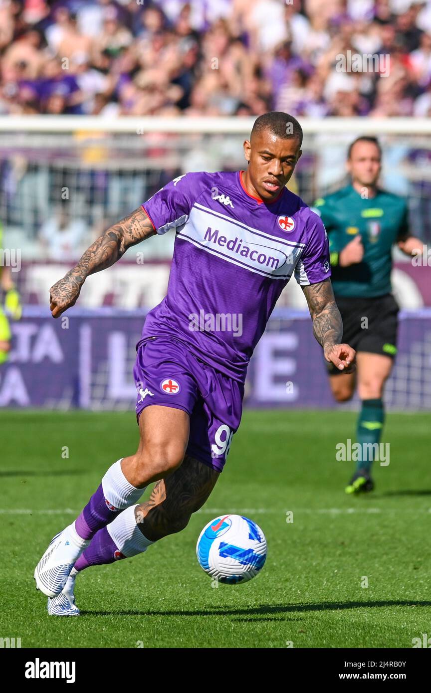 Florence, Italy. 16th Apr, 2022. Igor (Fiorentina) during ACF Fiorentina vs  Venezia FC, italian soccer Serie A match in Florence, Italy, April 16 2022  Credit: Independent Photo Agency/Alamy Live News Stock Photo - Alamy