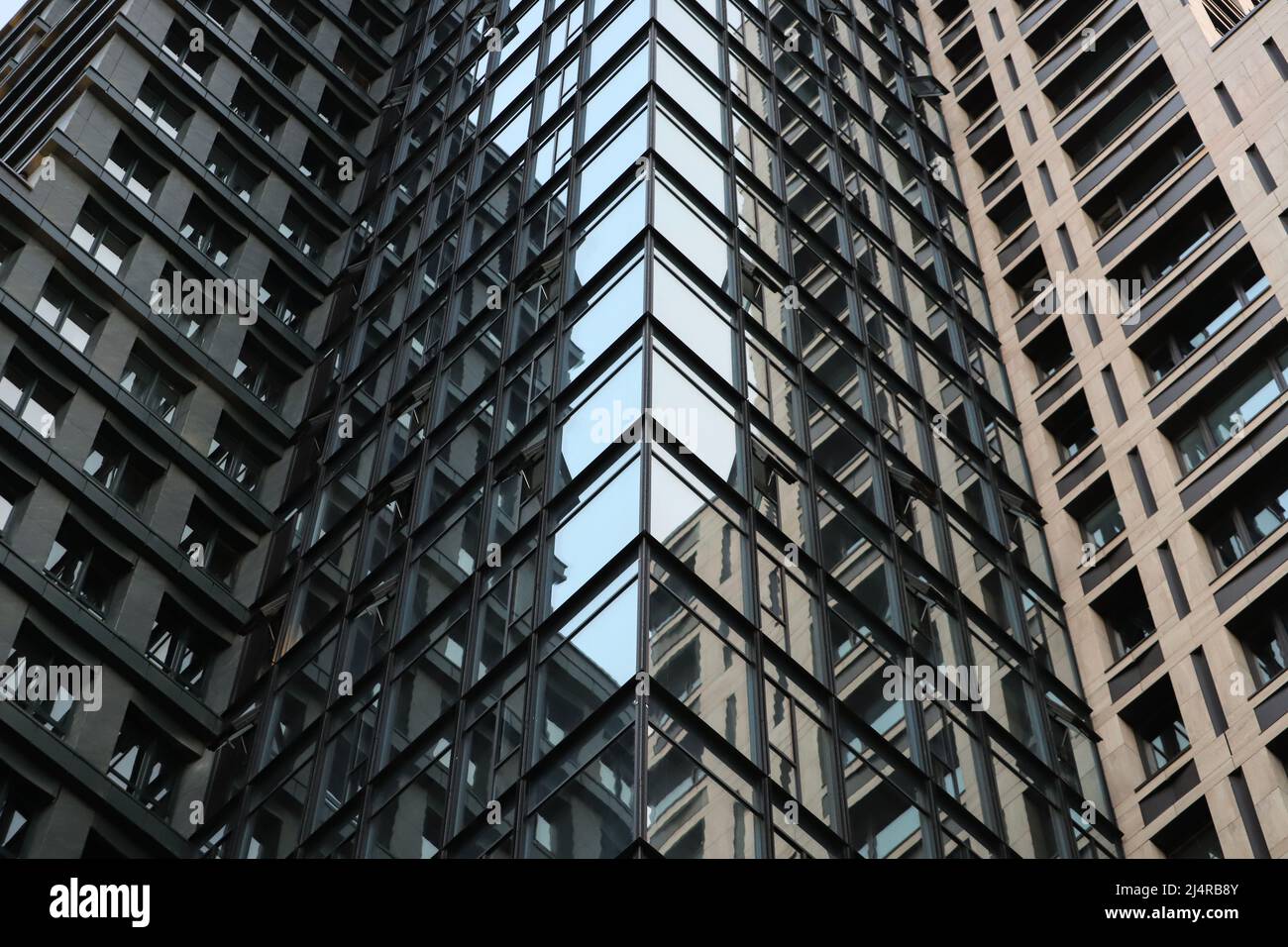 Picture of Tall modern apartment building Stock Photo - Alamy