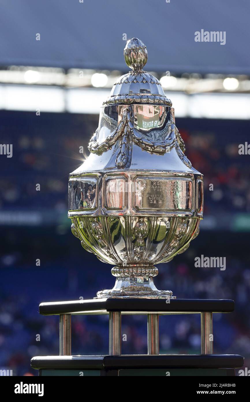 Beker Trophy during the Dutch KNVB Beker match between Ajax v Vitesse  News Photo - Getty Images