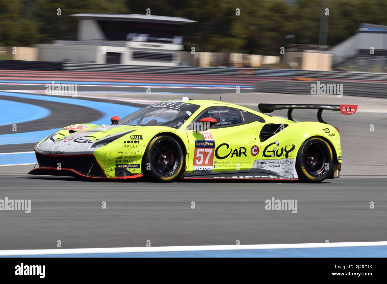 ELMS 4 hours le Castellet Race Stock Photo