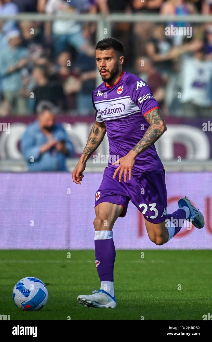 Lorenzo Venuti (Fiorentina) during the italian soccer Serie A