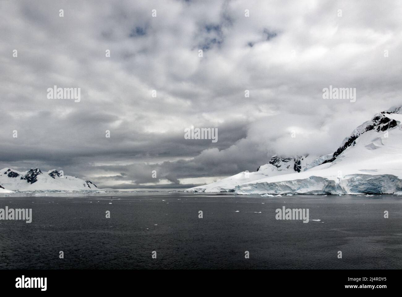 Cruising in Antarctica Antarctic Peninsula Palmer Archipelago. Neumayer Channel. Global