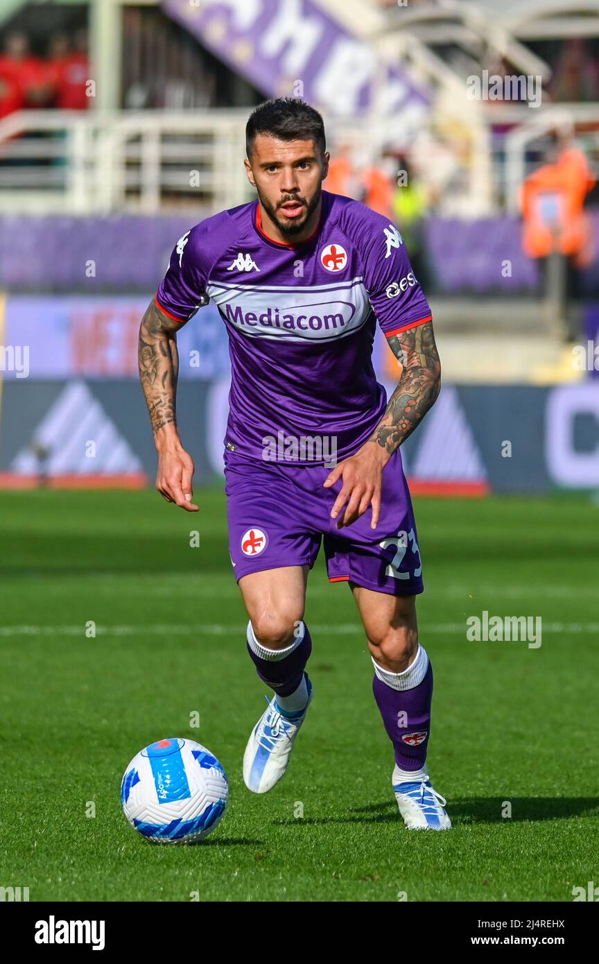 Lorenzo Venuti (Fiorentina) during the italian soccer Serie A