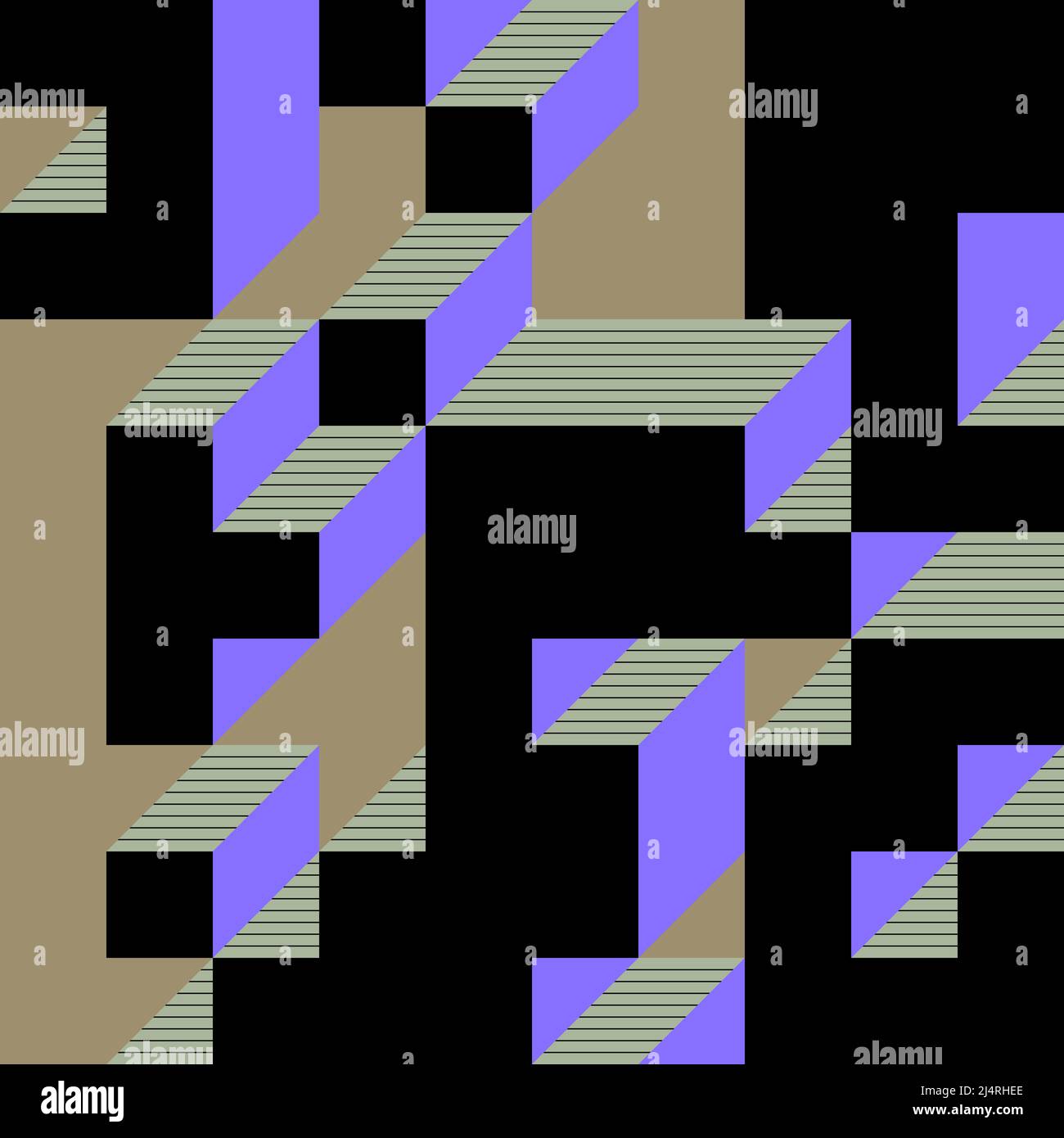 Implementation of Edward Zajec’s “Il Cubo” generative art background ...