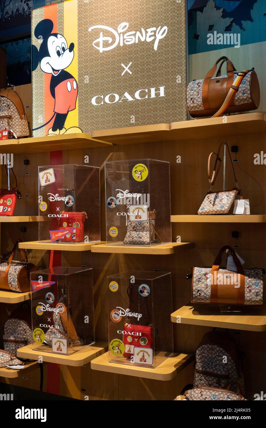 The Disney store is located on Broadway in Times Square, New York City