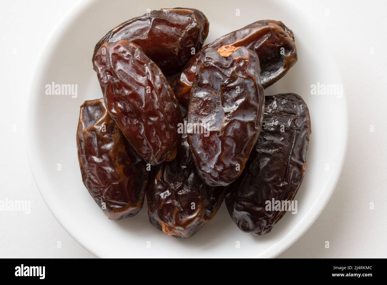 Dates in a Bowl Stock Photo