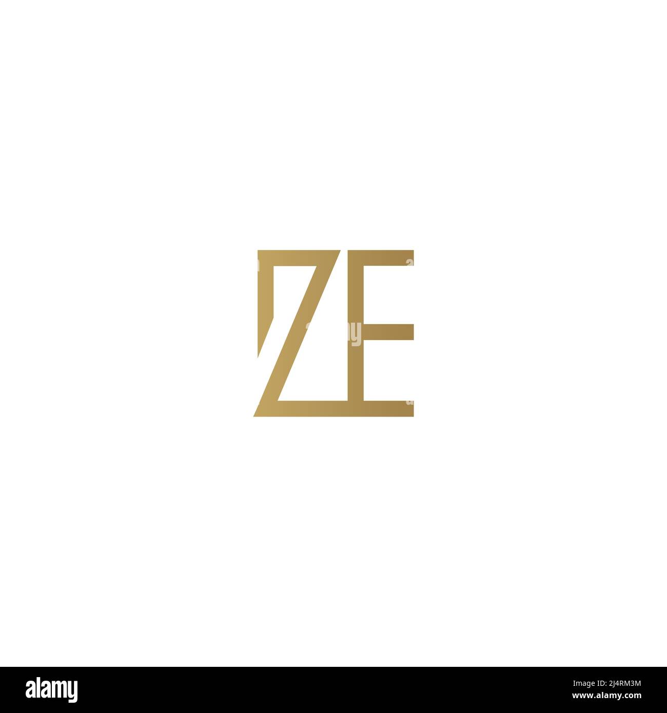 Alphabet Initials logo EZ, ZE, E and Z Stock Vector Image & Art - Alamy