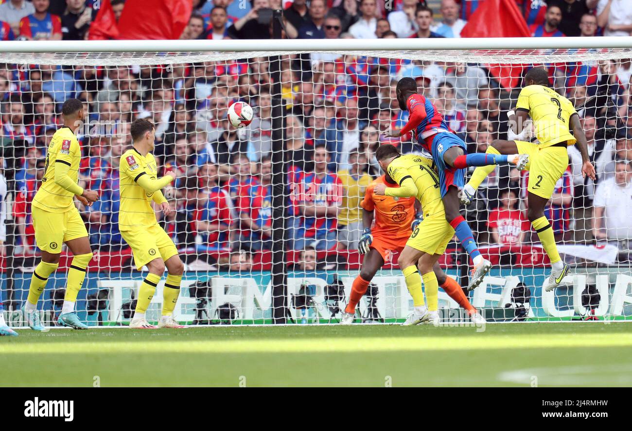 CHEIKHOU KOUYATE, CHELSEA V CRYSTAL PALACE, 2022 Stock Photo