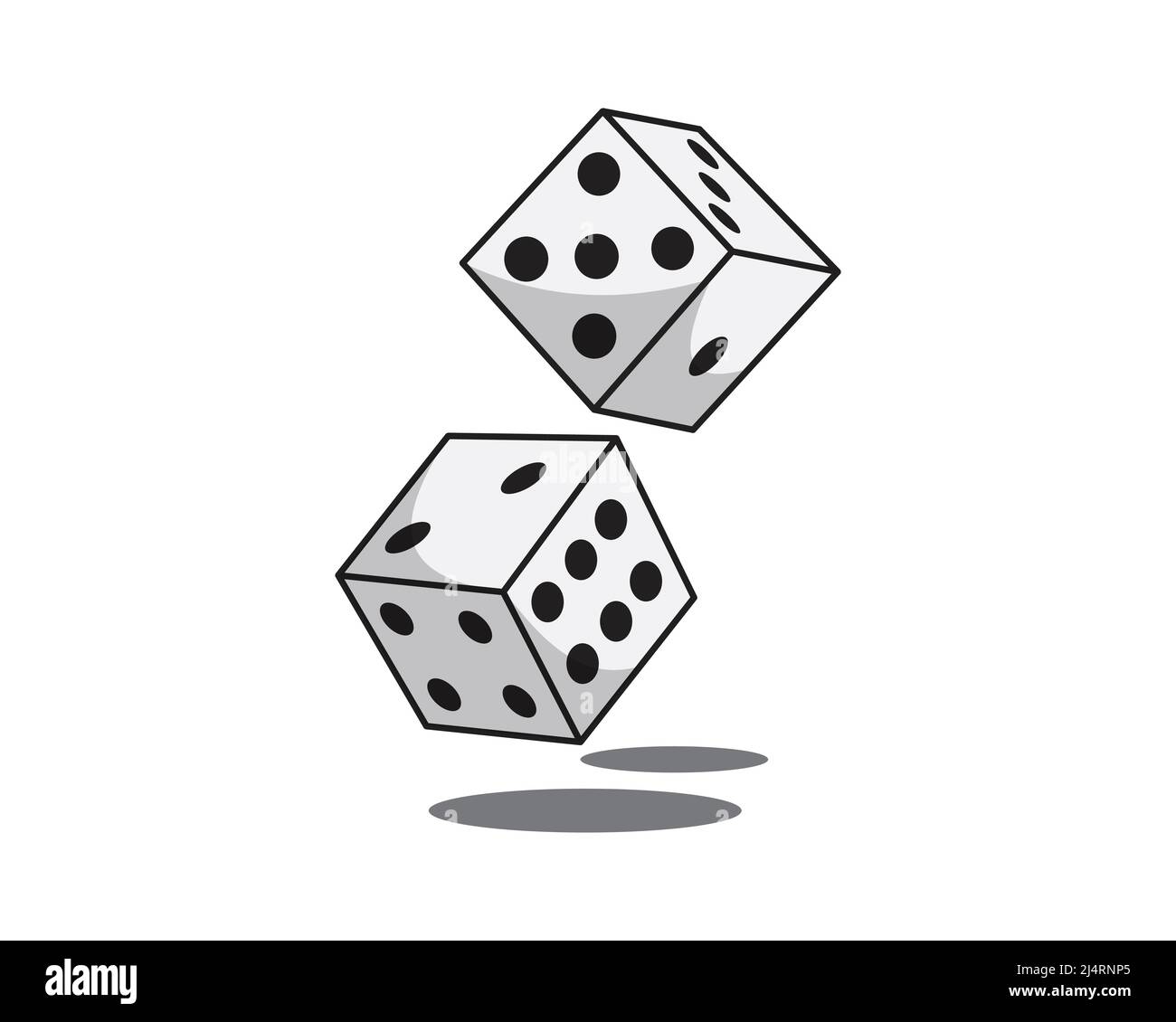 Dice Stock Vector Images - Alamy