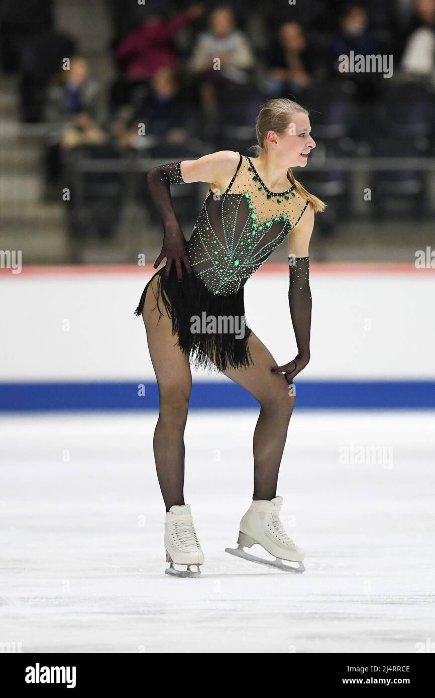 Lorine SCHILD (FRA), during Women Free Skating, at the ISU World Junior